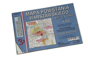 Mapa Powstania Warszawskiego