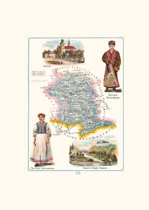 Mapa - Miechów, powiat miechowski, gubernia kielecka A3