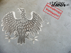 Orzeł wz. 43 do czapek - KURICA