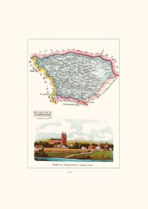 Mapa - Władysławów, powiat władysławowski, gubernia suwalska A3