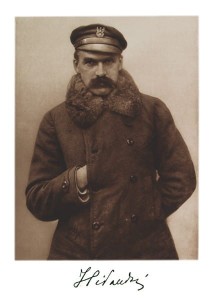 Plakat A3 - Komendant I Brygady Legionów Polskich Józef Piłsudski, 1915