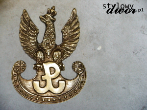 Polski Orzeł Wojskowy z kotwicą Polski Walczącej - Powstanie Warszawskie