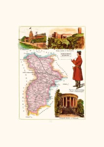 Mapa - Nowa Aleksandrya, powiat nowo-aleksandryjski, gubernia lubelska A3