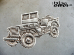 Jeep Willys - wpinka