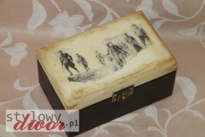 Kuferek szkatułka – V Wileńska Brygada AK - Łupaszko