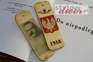 Zakładka do książki - Józef Piłsudski - Niepodległość 1918