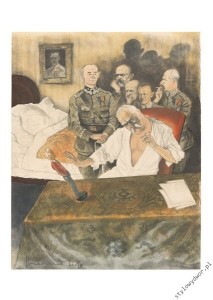 Józef Piłsudski w karykaturze - rysunek 09 - Zdzisław Czermański