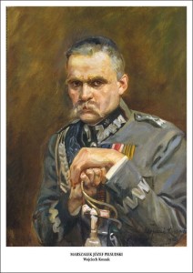 Portret Marszałka Józefa Piłsudskiego - Wojciech Kossak