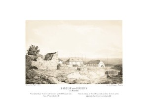 Karolin pod Pińskiem G. Mińska - Napoleon Orda - litografia