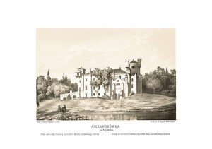 Aleksandrówka G. Kijowska - Napoleon Orda - litografia