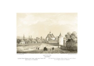 Latyczów G. Podolska  - Napoleon Orda - litografia