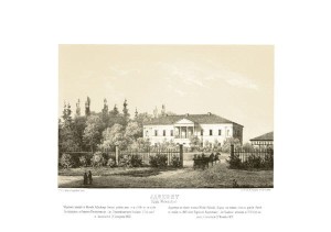 Jaszuny G. Wileńska - Napoleon Orda - litografia