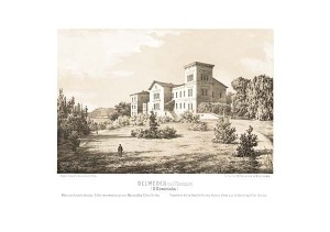 Belweder G. Kowieńska - Napoleon Orda - litografia