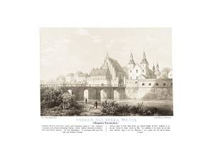 Poznań - Kościół P. Maryi - Napoleon Orda - litografia