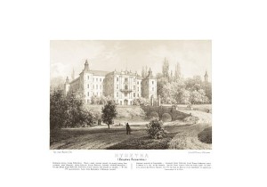 Rydzyna - Napoleon Orda - litografia