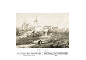 Żółkiew - Napoleon Orda - litografia