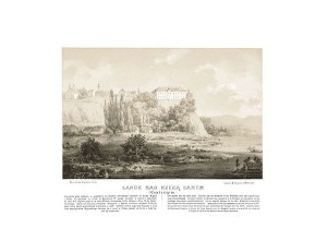 Sanok - Napoleon Orda - litografia