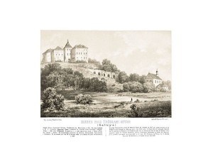 Olesko nad źródłami Styru - Napoleon Orda - litografia