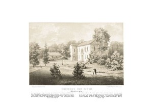 Dubiecko nad Sanem - Napoleon Orda - litografia