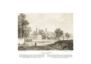 Szczepanów m. ur. Ś. Stanisława - Napoleon Orda - litografia