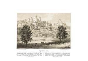 Wiśnicz - Napoleon Orda - litografia