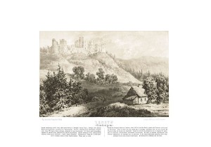 Tęczyn - Napoleon Orda - litografia