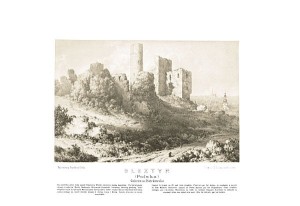 Olsztyn (G. Piotrkowska) - Napoleon Orda - litografia