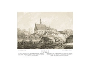 Olkusz tu um. Ś-ty Jan Kanty G. Kielecka - Napoleon Orda - litografia