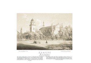 Zamość G. Lubelska - Napoleon Orda - litografia