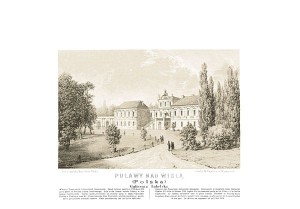 Puławy G. Lubelska - Napoleon Orda - litografia