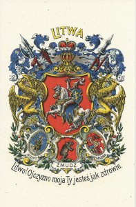 Herb Litwy - Litwo! Ojczyzno moja Ty jesteś jak zdrowie. - Kajetan Saryusz Wolski