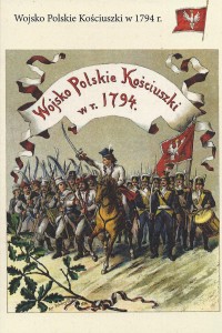 Wojsko Polskie Kościuszki w 1794 r. - rys. Walery Eliasz 1894