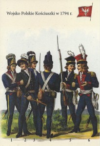 Żołnierze z regimentu - rys. Michał Stachowicz