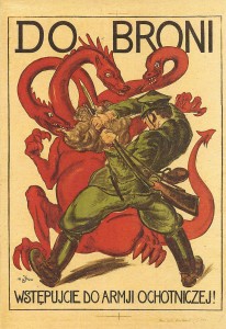 DO BRONI. WSTĘPUJCIE DO ARMJI OCHOTNICZEJ! (smok)
