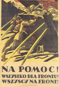 NA POMOC! WSZYSTKO DLA FRONTU! WSZYSCY NA FRONT!