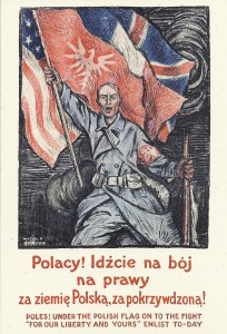 Polacy! Idźcie na bój na prawy za ziemię Polską