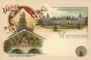 Warszawa - Pałac Wilanowski i pomnik Kopernika