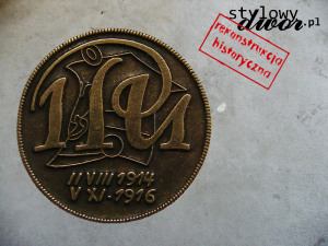 Odznaka 1 Pułku Ułanów Legionów Polskich