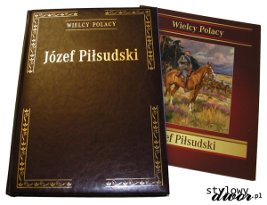 Józef Piłsudski - album - Seria Wielcy Polacy + teka z obrazami