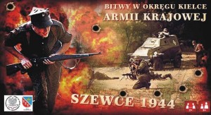 SZEWCE 1944 - gra planszowa - Bitwy Armii Krajowej