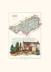 Mapa - Szczuczyn, powiat szczuczyński, gubernia łomżyńska A3