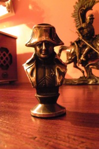 Napoleon Bonaparte małe popiersie z mosiądzu