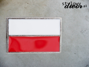 Flaga Polski - wpinka prezydencka