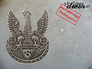 Orzeł Strzelecki do czapek - wersja 2