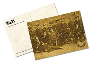 Powstańczy oddział w Bogucicach - I Powstanie Śląskie Pocztówka