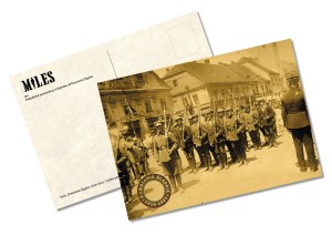 Pododdział powstańczy w Rybniku - III Powstanie Śląskie Pocztówka