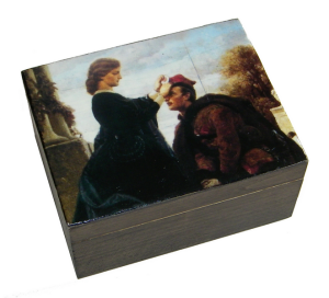 Kasetka z obrazem Pożegnanie powstańca - Artur Grottger