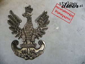 Orzeł 2 Pułku Ułanów Legionów Polskich do czapek