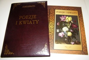 Poezje i kwiaty ALBUM + TEKA Z 12 OBRAZAMI