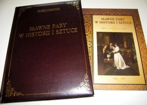 Sławne pary w poezji  i sztuce ALBUM + TEKA Z 12 OBRAZAMI